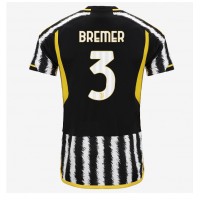 Juventus Gleison Bremer #3 Domáci futbalový dres 2023-24 Krátky Rukáv